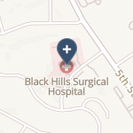 Black Hills Surgical Hospital Llp on map