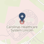 Carolinas Healthcare System Lincoln on map