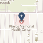 Phelps Memorial Health Center on map