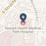 Novant Health Medical Park Hospital on map