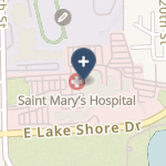 St Marys Hospital on map