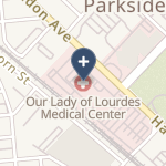 Our Lady Of Lourdes Medical Center on map