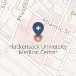 Hackensack University Medical Center on map