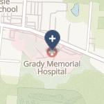 Grady Memorial Hospital on map