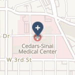 Cedars-Sinai Medical Center on map
