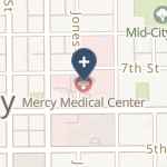 Mercy Medical Center-Sioux City on map