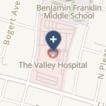 Valley Hospital on map