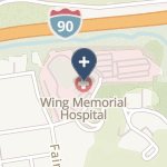 Baystate Wing Hospital And Medical Centers on map