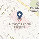St Mary's General Hospital on map