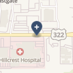 Hillcrest Hospital on map