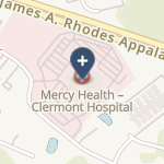 Mercy Hospital Clermont on map