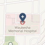 Waukesha Memorial Hospital on map