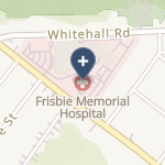 Frisbie Memorial Hospital on map