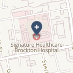 Signature Healthcare Brockton Hospital on map