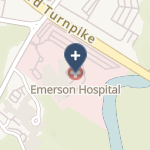 Emerson Hospital on map