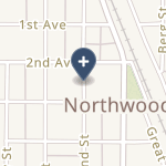 Northwood Deaconess Health Center on map