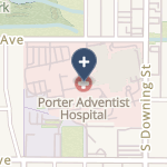 Centura Health-Porter Adventist Hospital on map