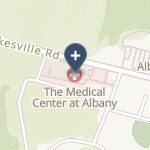 The Medical Center At Albany on map