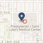 Presbyterian St Lukes Medical Center on map
