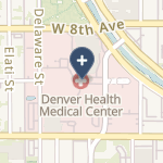 Denver Health Medical Center on map