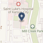 St Lukes Hospital Of Kansas City on map