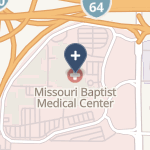 Missouri Baptist Medical Center on map