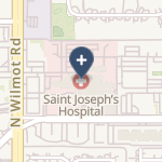 St Joseph's Hospital on map