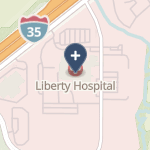 Liberty Hospital on map