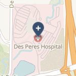 Des Peres Hospital on map