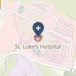 St Lukes Hospital on map