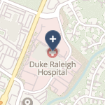 Duke Health Raleigh Hospital on map