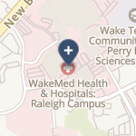 Wakemed, Raleigh Campus on map