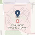 Beaumont Hospital - Taylor on map
