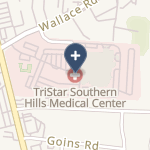 Tristar Southern Hills Medical Center on map