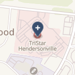 Tristar Hendersonville Medical Center on map