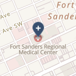 Fort Sanders Regional Medical Center on map