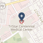 Tristar Centennial Medical Center on map
