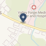 Valley Forge Medical Center And Hospital on map
