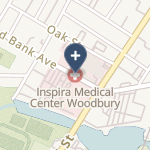Inspira Medical Center Woodbury on map
