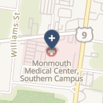 Monmouth Medical Center-Southern Campus on map