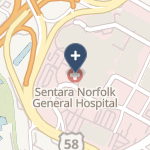 Sentara Norfolk General Hospital on map