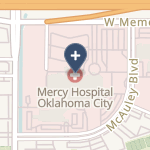 Mercy Hospital Oklahoma City, Inc on map
