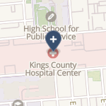 Kings County Hospital Center on map