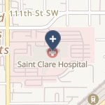 St Clare Hospital on map