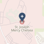 St Joseph Mercy Chelsea on map