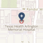 Texas Health Arlington Memorial Hospital on map