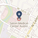 Seton Medical Center Austin on map
