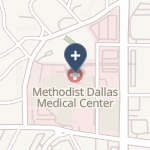 Methodist Dallas Medical Center on map