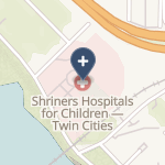 Shriners Hospitals For Children - Twin Cities on map