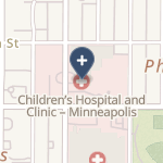 Children's Hospitals & Clinics Of Mn on map